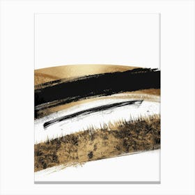 Abstract Brushstrokes 17 Canvas Print