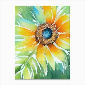 Thinking Of Sunflowers Canvas Print