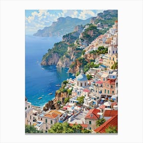 Positano 1 Canvas Print