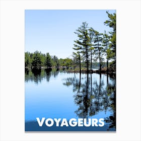 Voyageurs, National Park, Nature, USA, Wall Print, 1 Canvas Print