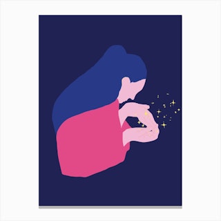 Destiny In Stars Canvas Print