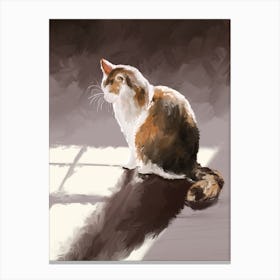 Calico Cat Canvas Print