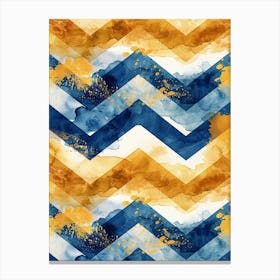 Chevron Pattern Canvas Print