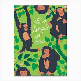 Jungle Life Canvas Print