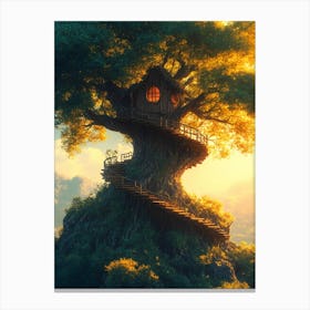 Tree House Stampe su tela