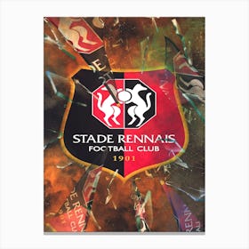 Stade Rennais Fc 3 Canvas Print