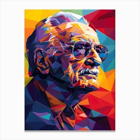 Stan Lee Canvas Print