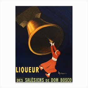 Angelus, Liqueur Of The Salesians Of Dom Bosco, Leonetto Cappiello Canvas Print