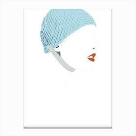 Beauty And The Cap Canvas Print
