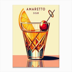 Amaretto Sour 10 Canvas Print