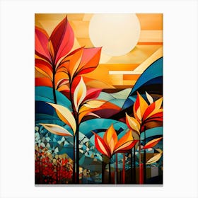 Abstract Landscape Painting 26 Canvas Print