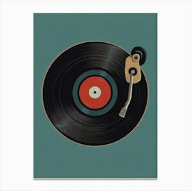 Vinyl Record 14 Canvas Print