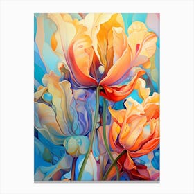 Summer Of Tulips Canvas Print