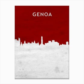 Genoa Italy Canvas Print