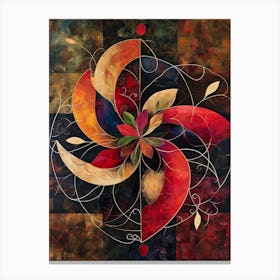 Vivacious Swirl Canvas Print