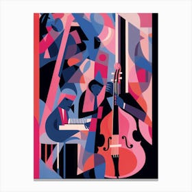Pink Jazz Canvas Print