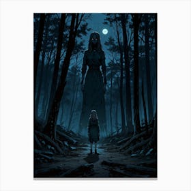 Phantom Of The Forest Canvas Print