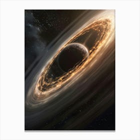 Black Hole 7 Canvas Print