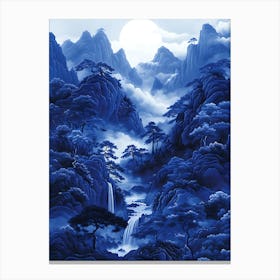 Fantastic Chinese Landscape 20 Canvas Print