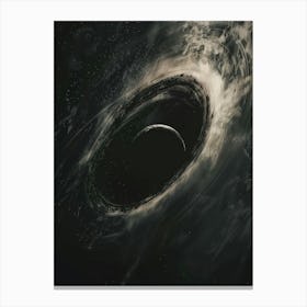 Black Hole 9 Canvas Print