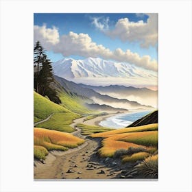 California Road Canvas Print