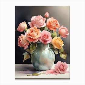 Rose Radiance Canvas Print