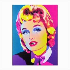 Shelley Winters Pop Movies Art Movies Canvas Print