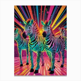 Zebras 1 Canvas Print