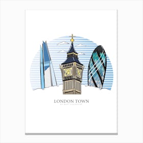 London Town Canvas Print