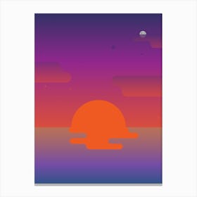 Sunset 3 Canvas Print