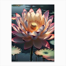 Lotus Flower 8 Canvas Print