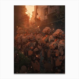 Brooklyn A.I.P.D. Canvas Print