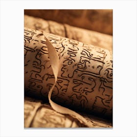 Egyptian Calligraphy Canvas Print