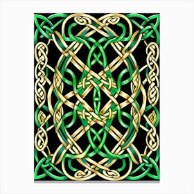 Abstract Celtic Knot 5 Canvas Print