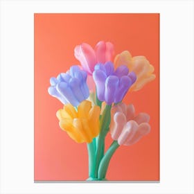 Dreamy Inflatable Flowers Bluebonnet 2 Canvas Print