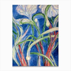 Garlic Scapes 2 Classic vegetable Canvas Print