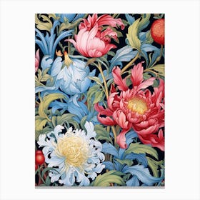 Flowers By John Williams Canvas Print