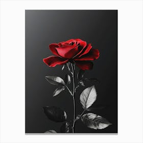 Red Rose Canvas Print Canvas Print