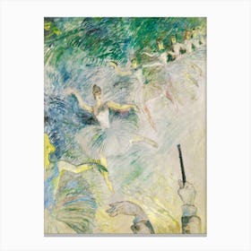 Ballet Dancers, Henri de Toulouse-Lautrec Canvas Print