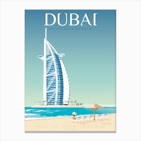 Dubai Canvas Print