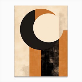 Reutlingen Rhythm, Geometric Bauhaus Canvas Print