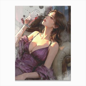 Beauty Wine Canvas Print