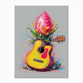 Acoustic Guitar Canvas Print Canvas Print