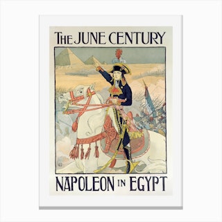 Napoleon In Egypt Canvas Print
