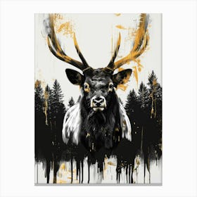 Elk Canvas Print 5 Canvas Print