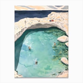 Cyprus Swimming Pool Canvas Print