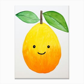 Friendly Kids Mango 1 Canvas Print