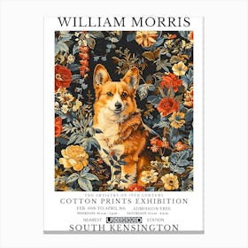 William Morris Exhibition Animals Series 51 Canvas Print