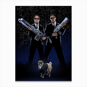 Mib Displate Canvas Print