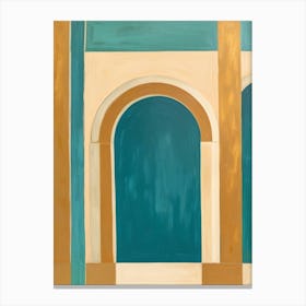 Arched Doorway Canvas Print